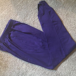 Dark Purple Activewear/Stirrup Pants/Leggings/Yoga
